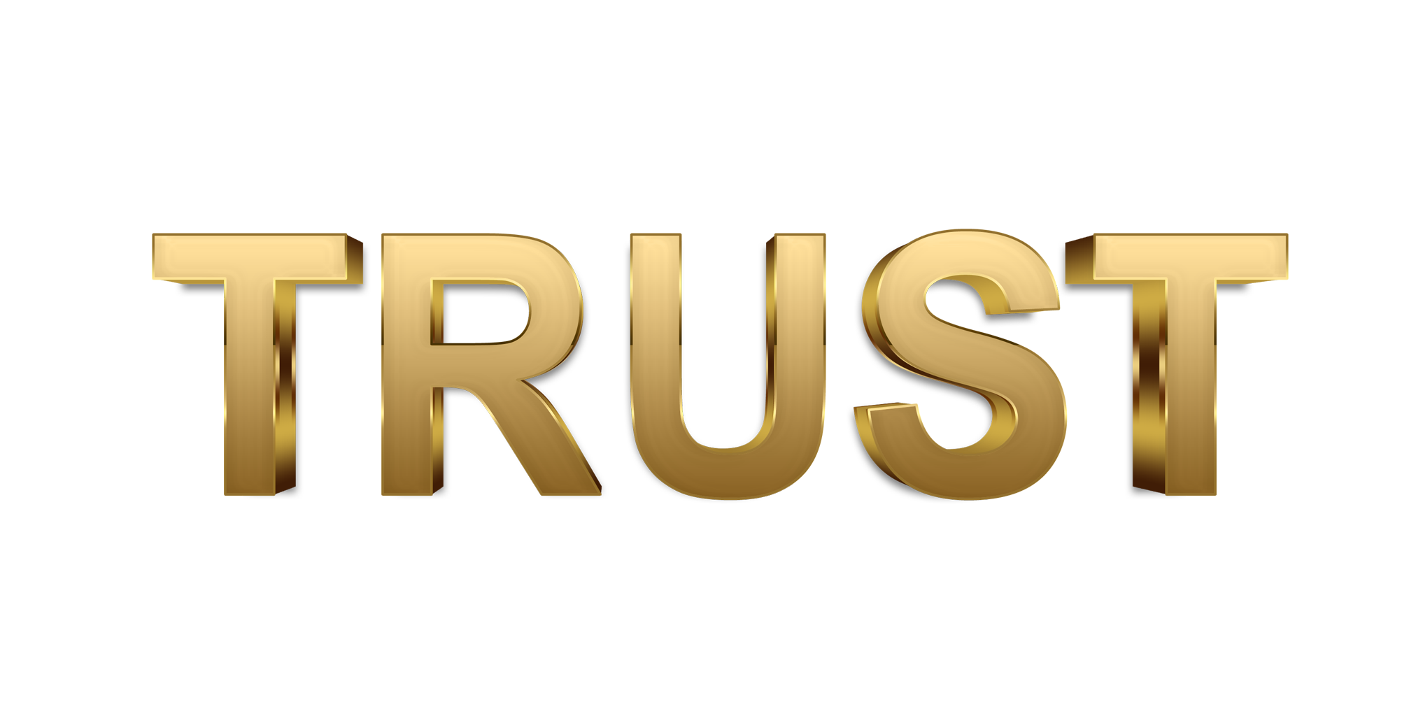 Trust word png, Trust png, word Trust gold text typography PNG images Trust png transparent background